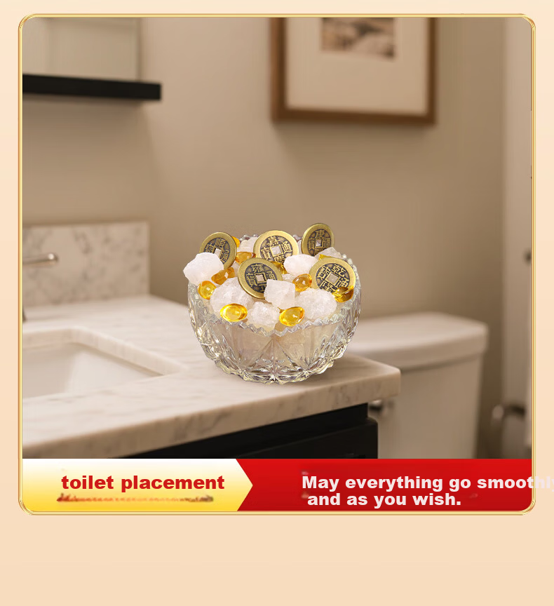 BinYue Coarse Sea Salt Purification Large Grain Sea Salt Ornament True Sea Salt Purification Demagnetization Bowl Ornament Housewarming Wedding Moving Bathroom 9