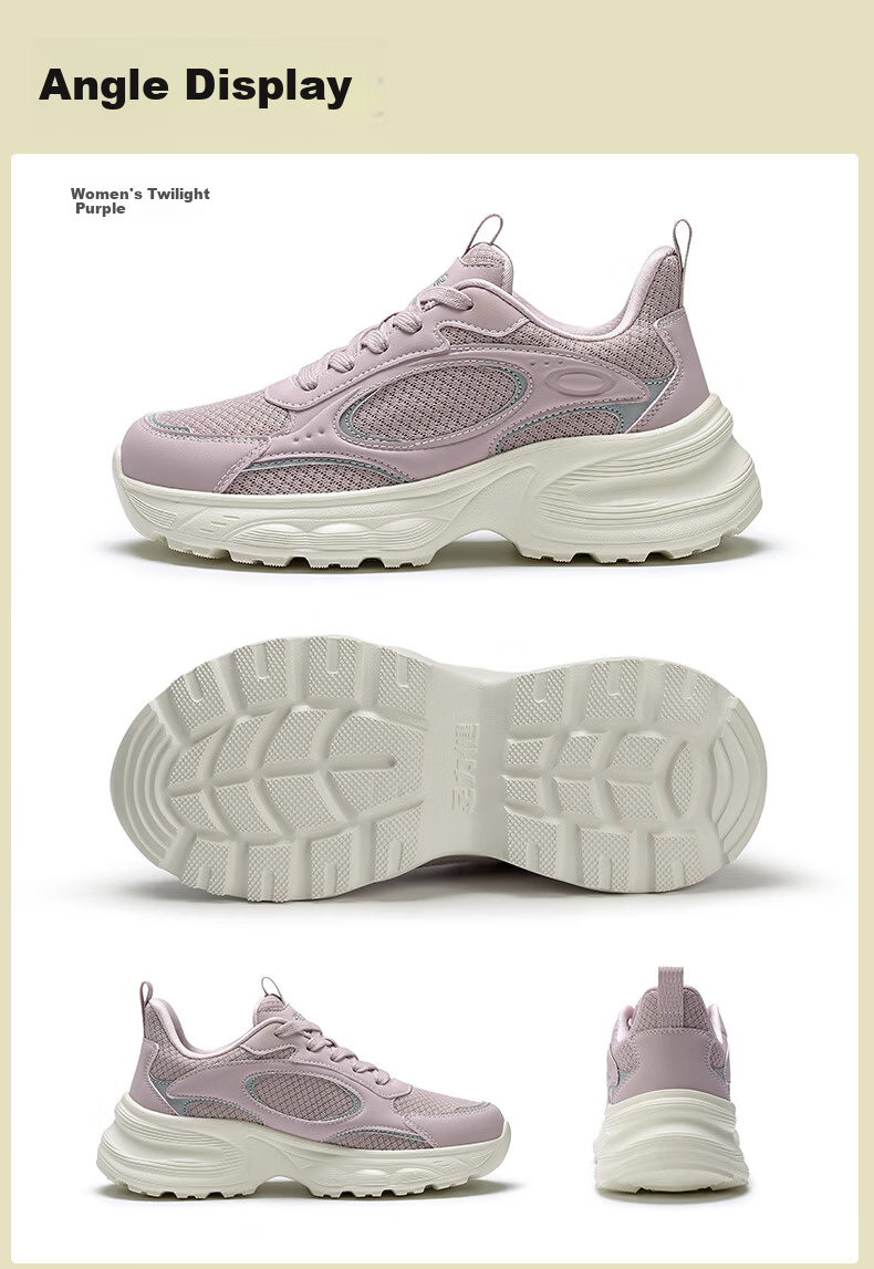 Zulijian Elderly Shoes Middle-aged and Elderly Spring Fashion Versatile Thick-soled Sports Dad Shoes 26139002T Carbon Gray Men Size 42 10