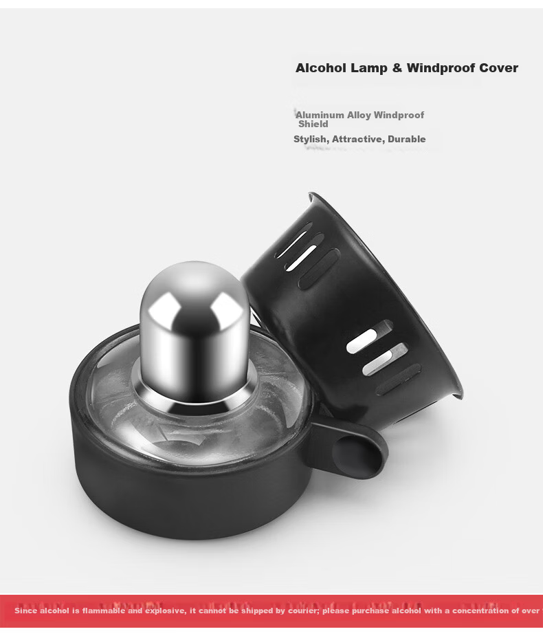 Mongdio Siphon Coffee Maker Home Siphon Coffee Pot Set Manual TCA-3 Cup Gift Box 25