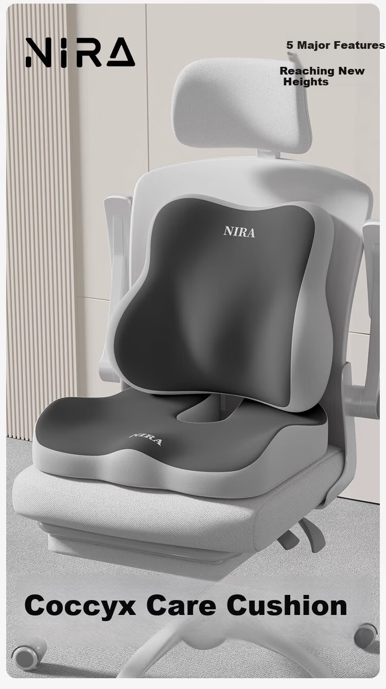 Nila Office Seat Cushion Coccyx Pain Relief Pad Tailbone Injury Pressure Relief Cushion Fracture Protection Pad 1