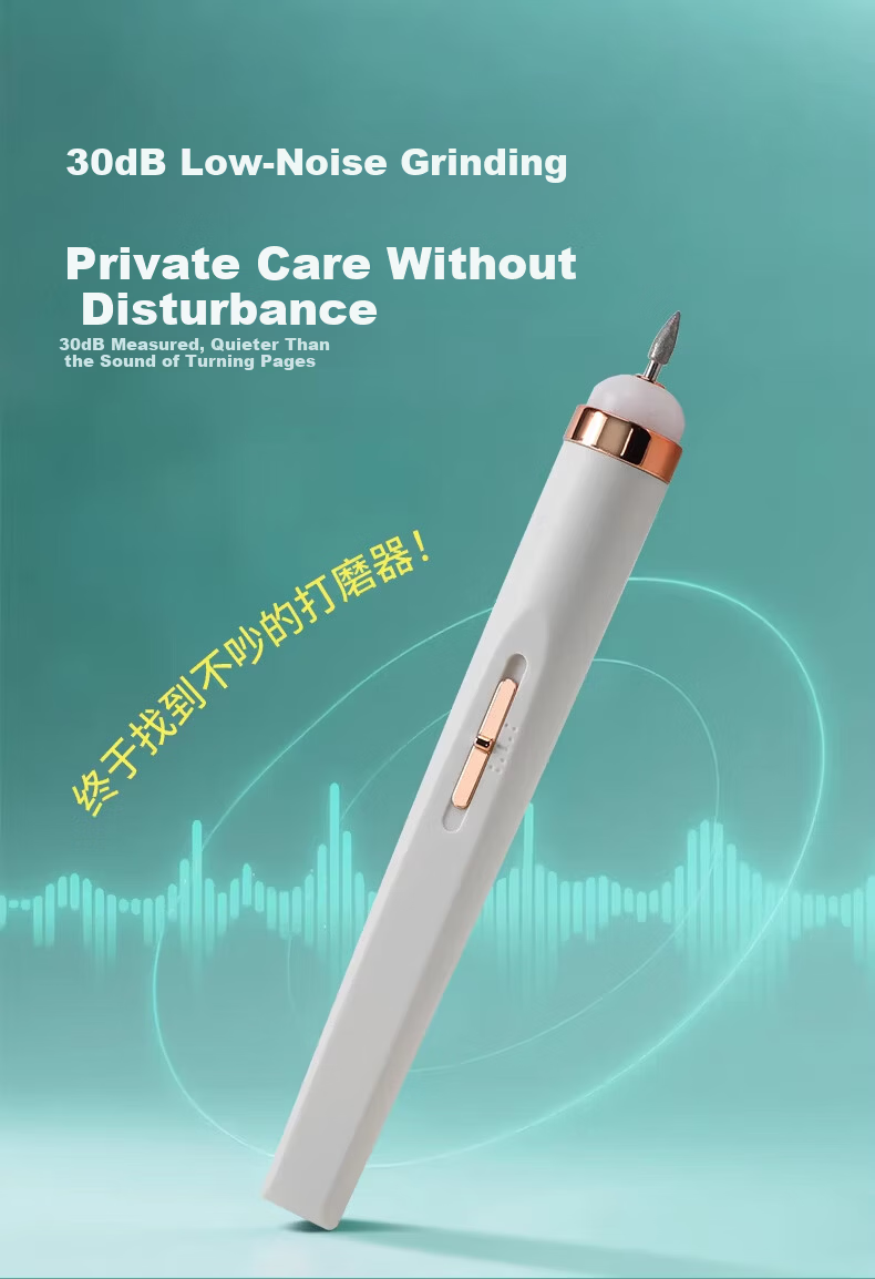 NHGAD Electric Nail Grinder for Onychomycosis Removal Nail Polishing Machine Electric Nail File with Medication Application 7