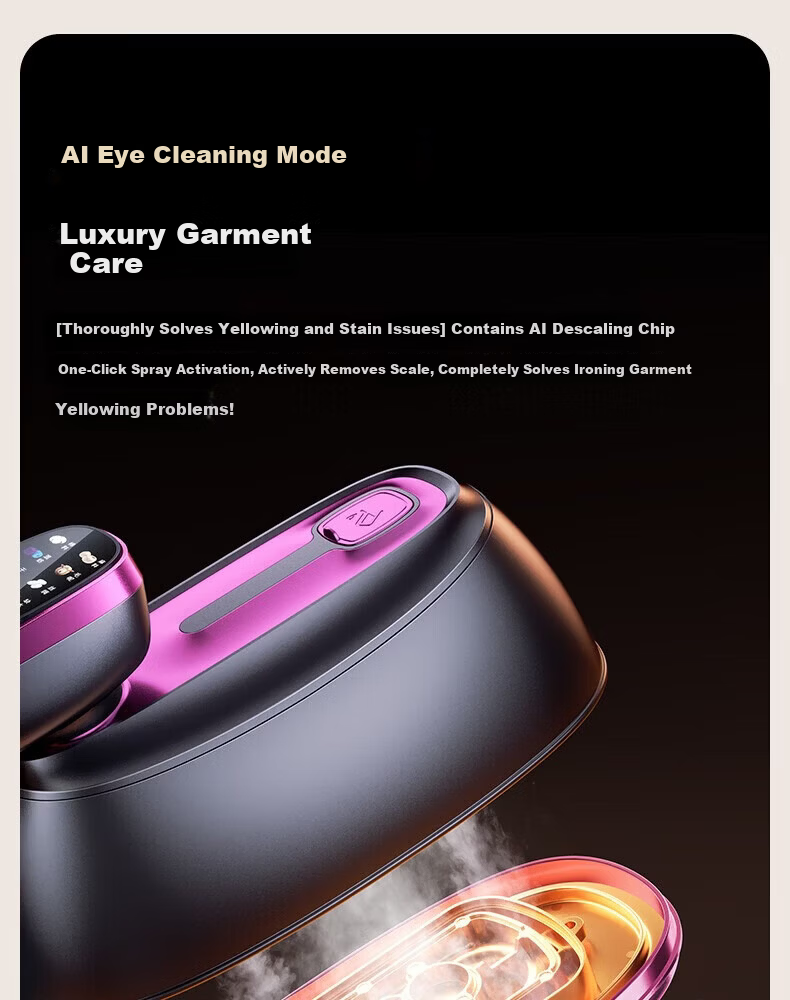 Quanshang [German Brand | Foldable Portable] Home Garment Steamer Large Steam Electric Iron 2026 New Dual-Use Dry and Wet Care Machine Travel Ironing Device 23