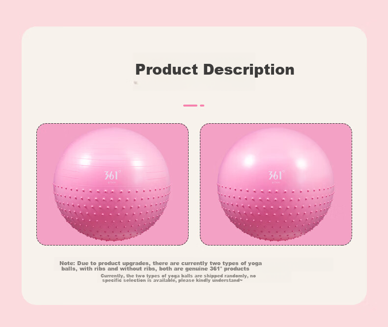 361° Yoga Ball Baby Children Sensory Training Thickened Explosion-Proof Large Dragon Ball Massage Baby Balance Ball 13