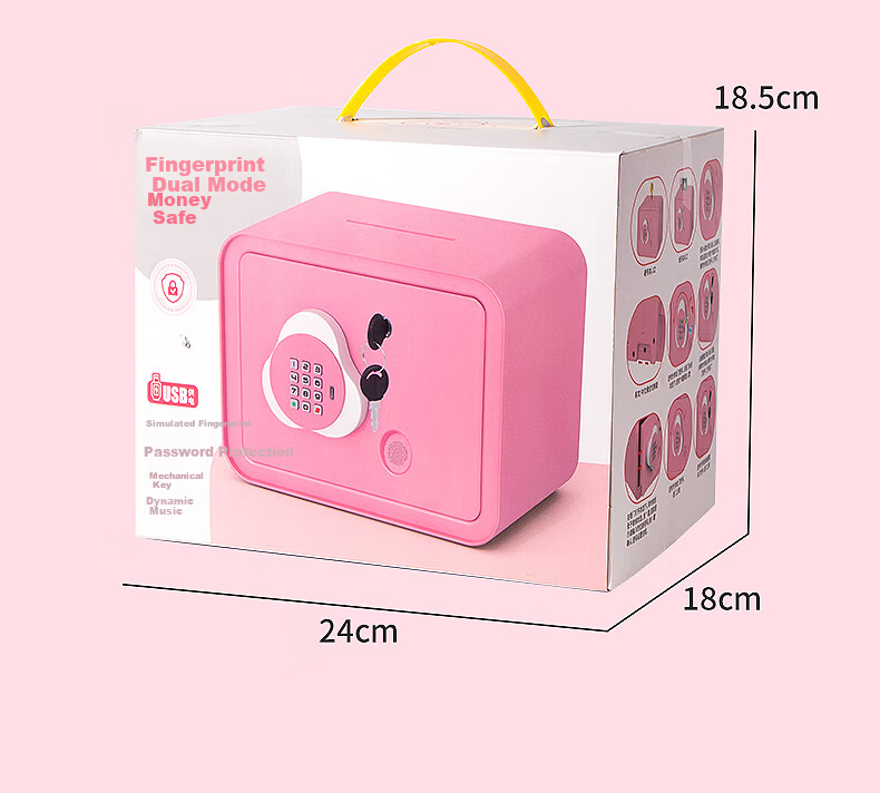 Kakabeier Kids Piggy Bank Toy Smart Savings Bank Password Fingerprint Early Education Finance 6-10 Years Boys Girls Birthday Gift 7
