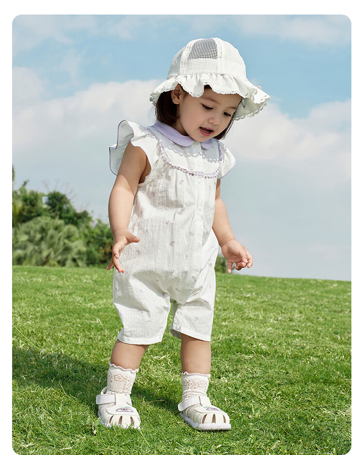 Balabala【balaOne】Baby Romper Infant Jumpsuit Girls 2026 Delicate Sweet Cute 21