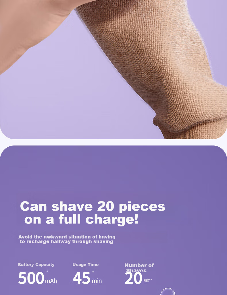 AUX Fabric Shaver Lint Remover Hairball Trimmer Clothes Defuzzer Purple Standard Edition [Gentle on Clothes] 27