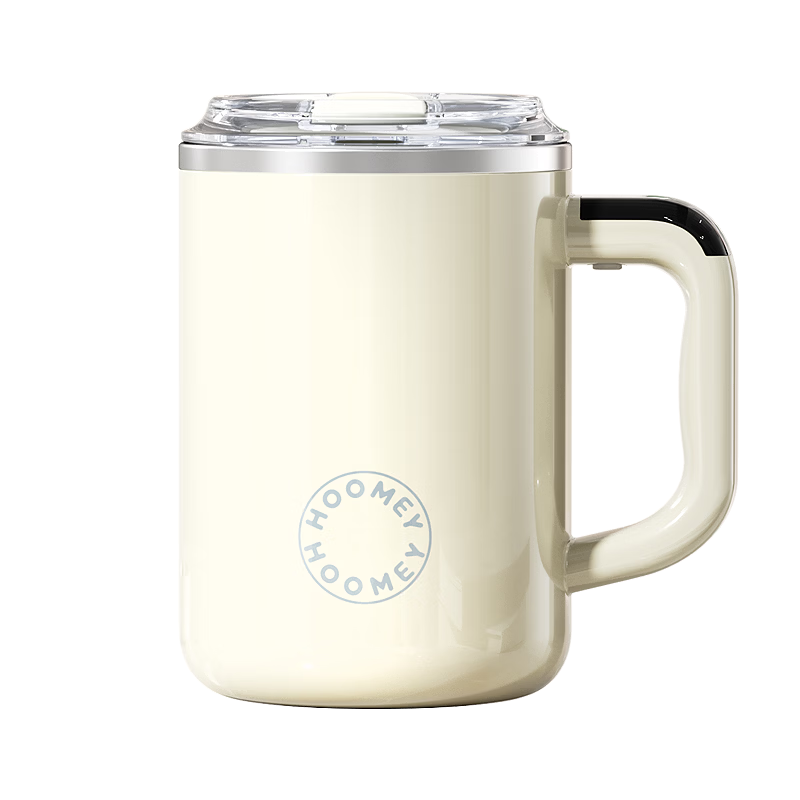 HOOMEY Touch Control Automatic Stirring Cup Magnetic Electric Coffee Cup Soy Milk Ceramic Stainless Steel Water Cup