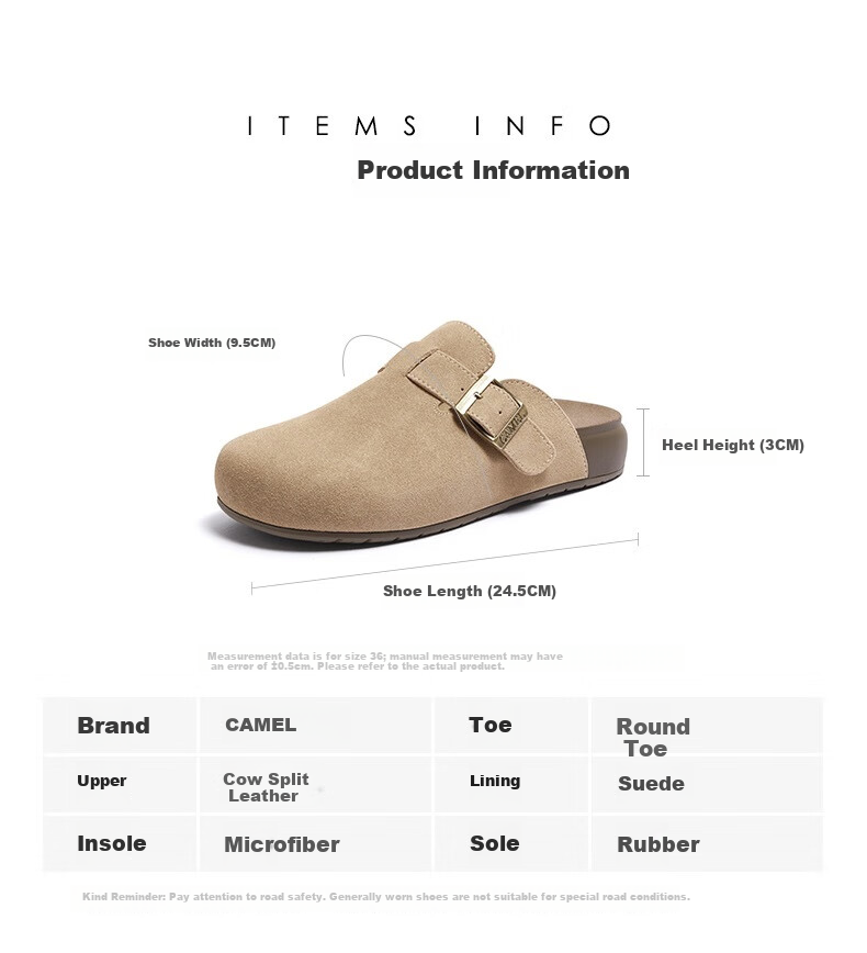 CAMEL Soft Bag 2nd Generation Full Coverage Birkenstock Comfortable Deep Mouth Shoes L25W700108 Apricot (Full Coverage Fleece Lining) Size 37 39