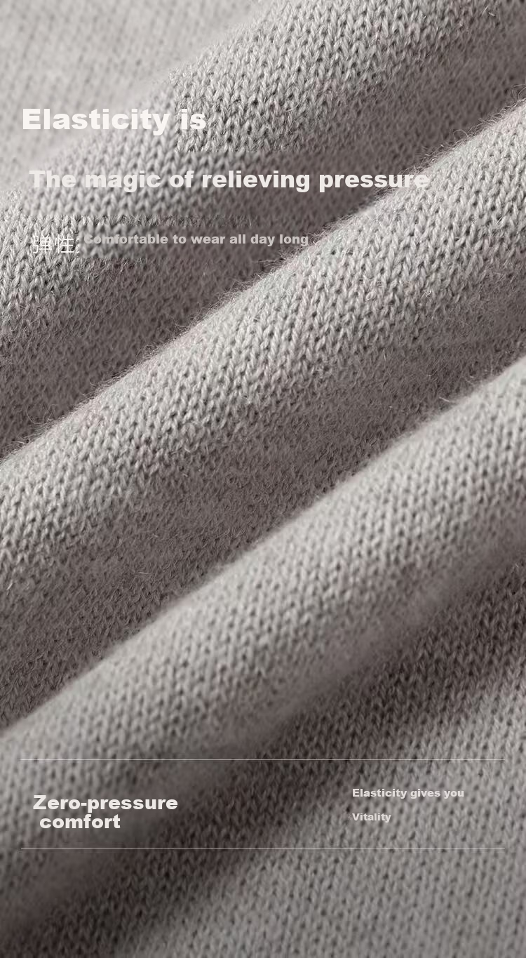 JD Original [Machine Washable] Warm Sweater for Men, Round Neck Knitted Pullover, Soft Base Layer Woolen Sweater, Oatmeal Color, M Size 8