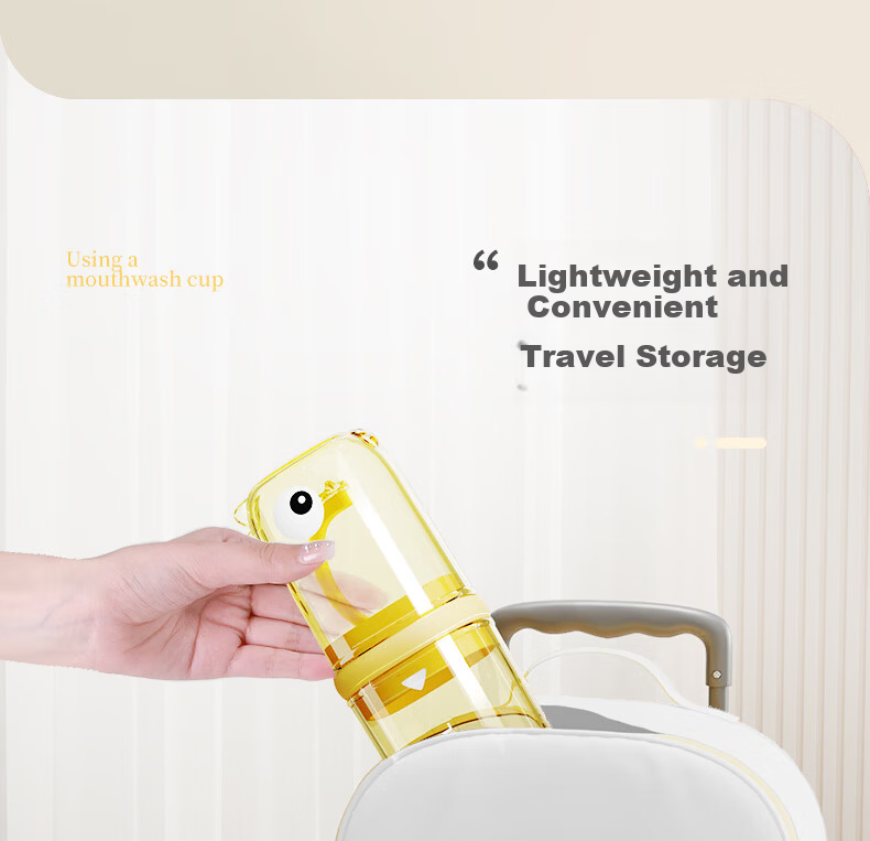 Etravel Travel Toiletry Cup Portable Disposable Toothpaste Toothbrush Rinsing Cup Storage Container 10