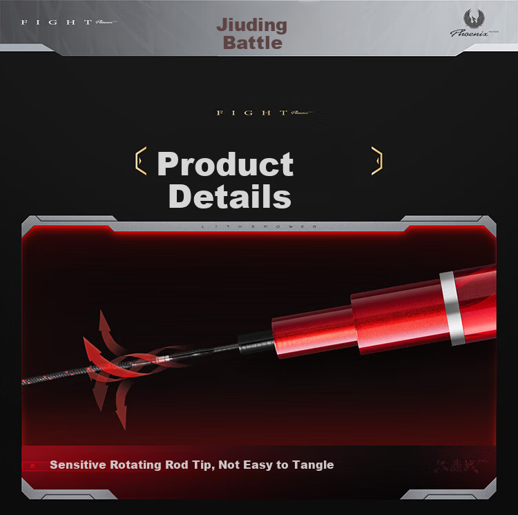 Handing Zhan Plus Lightweight Fishing Rod 4.8m for Crucian Carp and Tai Fishing 10