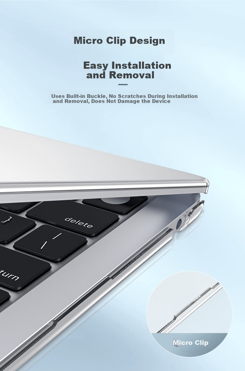 LENTION MacBook Pro 13-Inch M1/M2 Laptop Protective Case, 2022 Model, Frosted Soft Shell, Anti-Scratch Cover, A2338/A2289/A2251 9