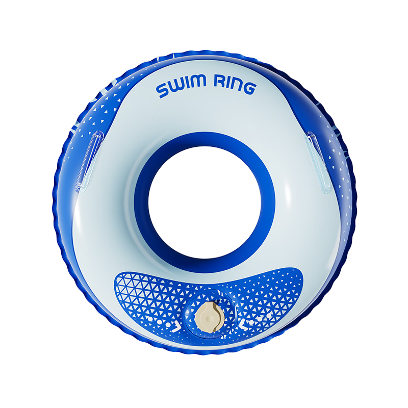 361° Kids Swim Ring Boys Baby Safety Anti-Tip Thickened Portable Water Play Press-Inflate Swimming Armpit Ring