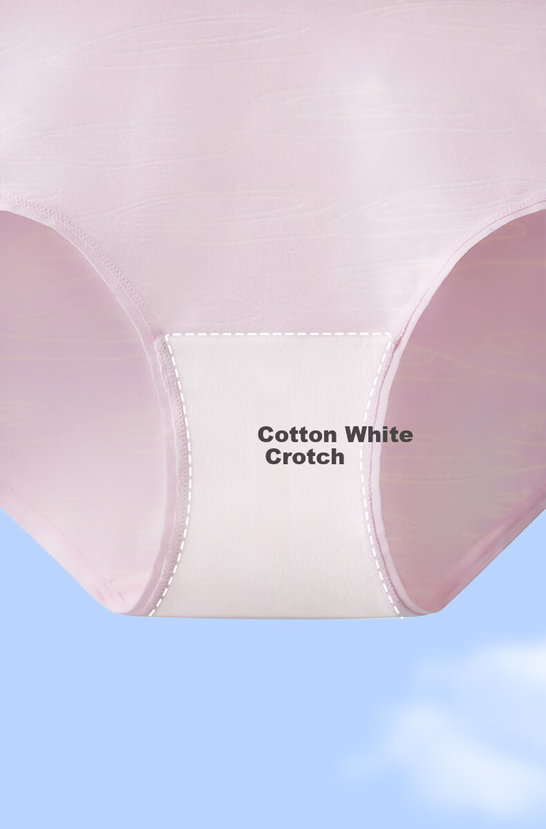 Like uu Children's Underwear Boys and Girls Pure Cotton Class A Underwear Developmental Period Primary School Underwear [Girls Triangle Set 2] 19