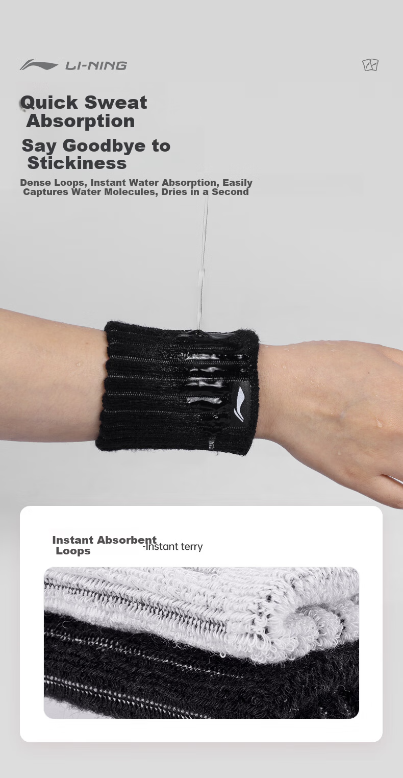 LI-NING Wrist Support TFCC Tendonitis Fitness Wrist Brace Sports Injury Stabilizer Badminton Bench Press Compression Sleeve 6