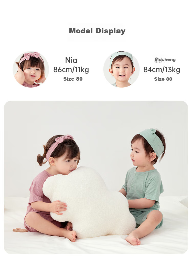 Wismorni Baby Short Sleeve Romper Spring Summer Thin Modal Unisex Infant Outfit Outdoor Crawling Clothes Summer Wear 10