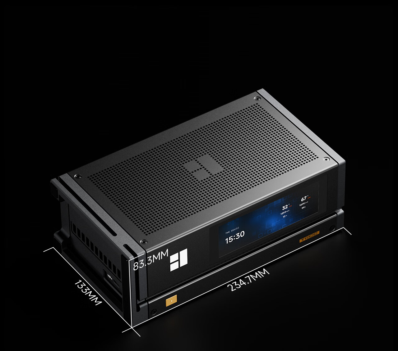 Thermalright R1 Liquid Cooling AI Mini Workstation Desktop Mini PC OpenClaw Local Deployment Lobster Farming (AMD Ryzen AI Max+395/128GB/2TB/8060S) 25