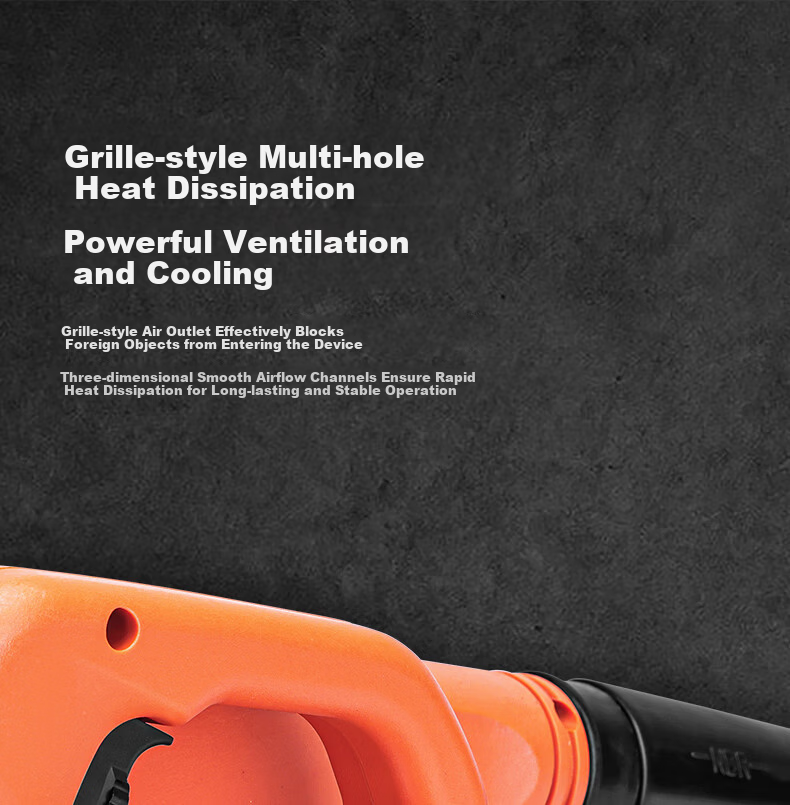 Dongcheng Electric Blower Vacuum Cleaner Industrial Dust Collector 600W Dual-Use Blower and Vacuum 8