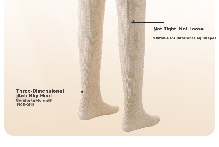 YEEHOO Skin-friendly Baby Velvet Thickened Fleece Children's Warm Pants High Elastic Tights Girls Autumn Winter Socks 9