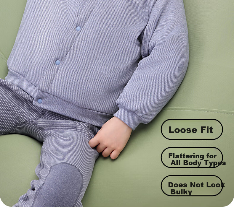 NUBIWU Kids Cotton Jacket Autumn Winter Thickened School Uniform Liner Warm Underwear Coat Boys Cotton Coat 9
