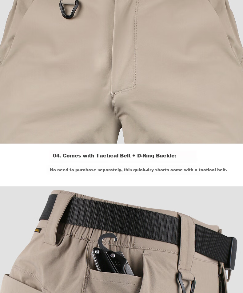 Free Soldier Peak Quick-Dry Pants Teflon Three-Protection Spring Summer Breathable Scratch-Resistant Durable Sun Protection UPF50+ Black 34W/30L 27