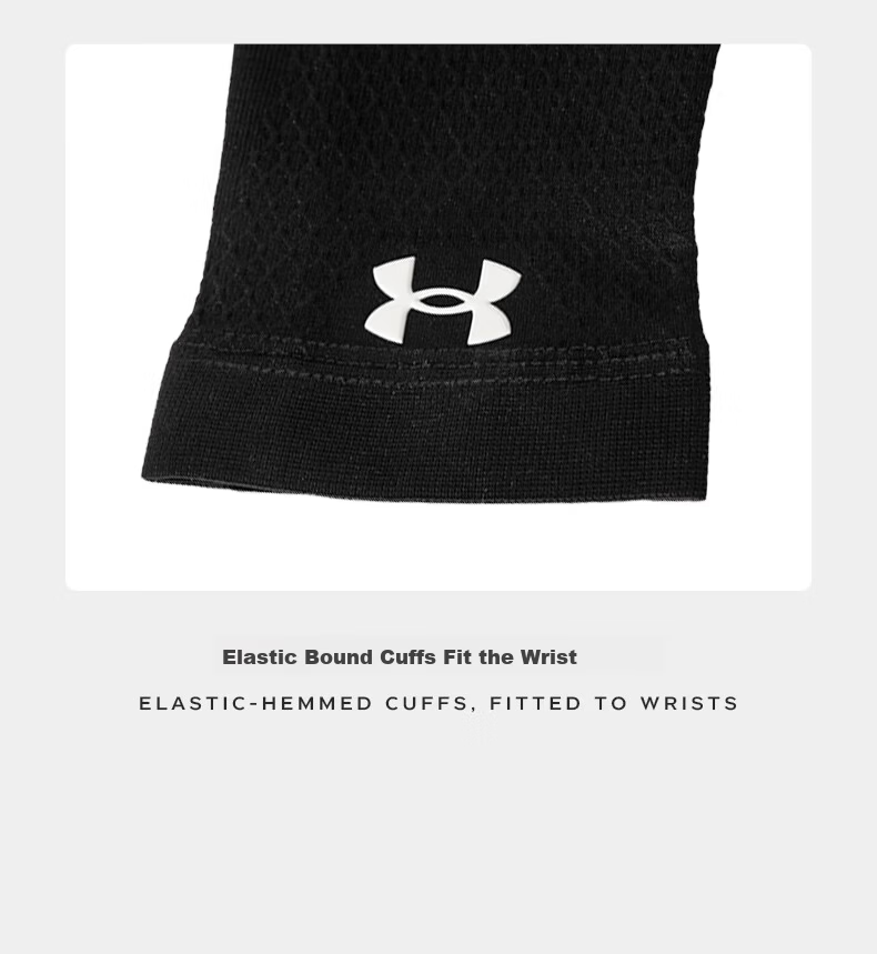 Under Armour UV Protection Arm Sleeves Unisex Cooling Sleeves Summer Basketball Sports Arm Guards Elbow Support Cycling Sleeves 16