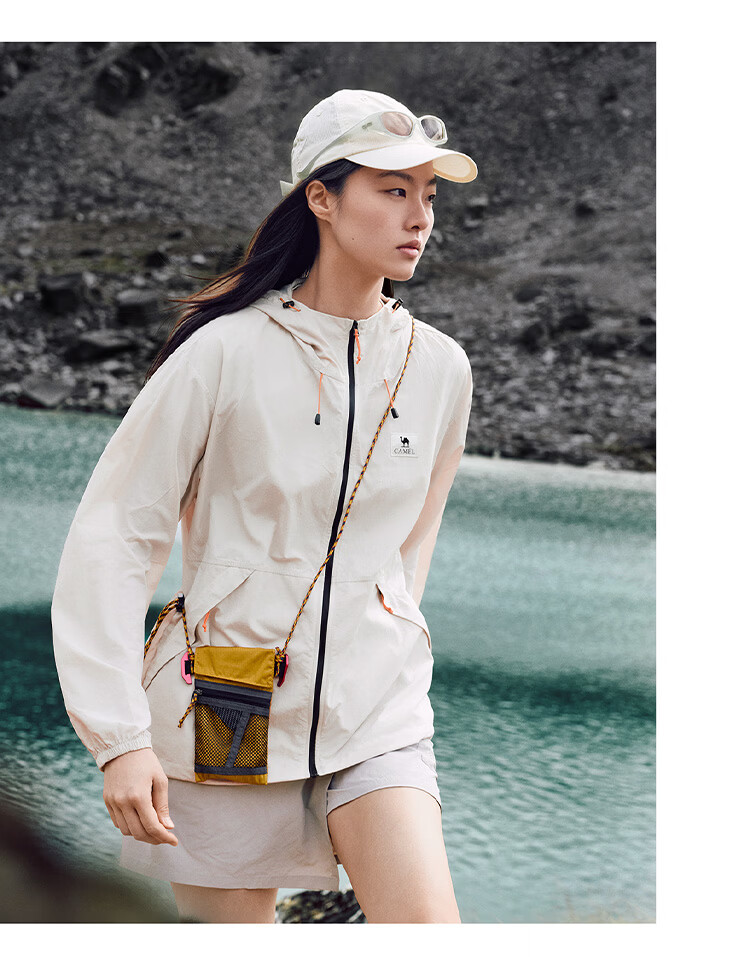 CAMEL Outdoor Original Yarn Sun Protection Jacket 2026 Spring Summer New Unisex Cooling Breathable Sun Protection Sports Jacket 1007 7