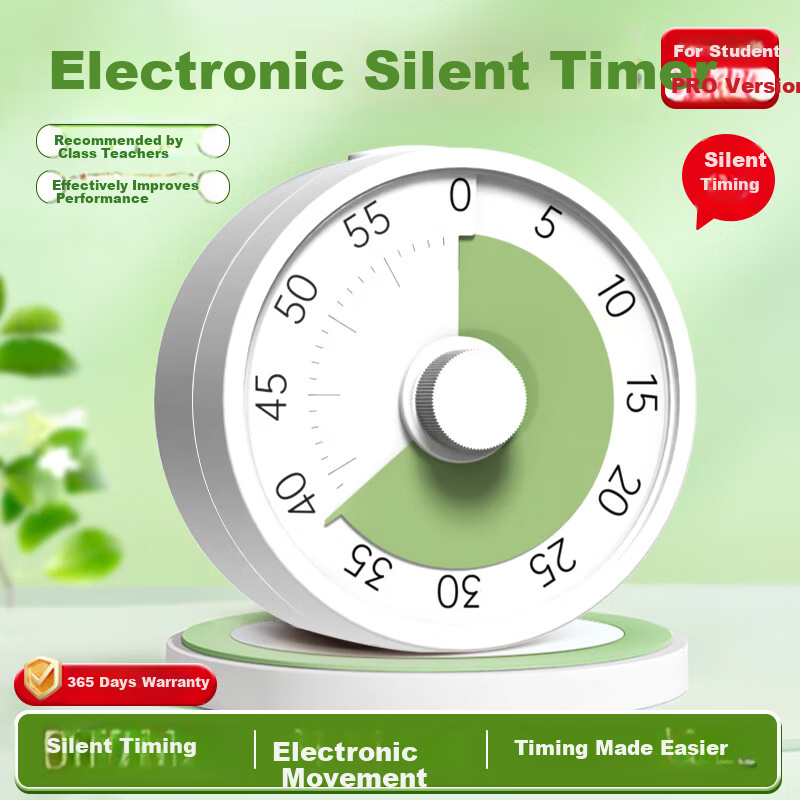 Timess Visual Timer 2026 New Children's Student Study Wake-up Self-discipline Countdown Reminder Alarm Clock Kitchen Time Manager Timer Gift Back-to-School Season