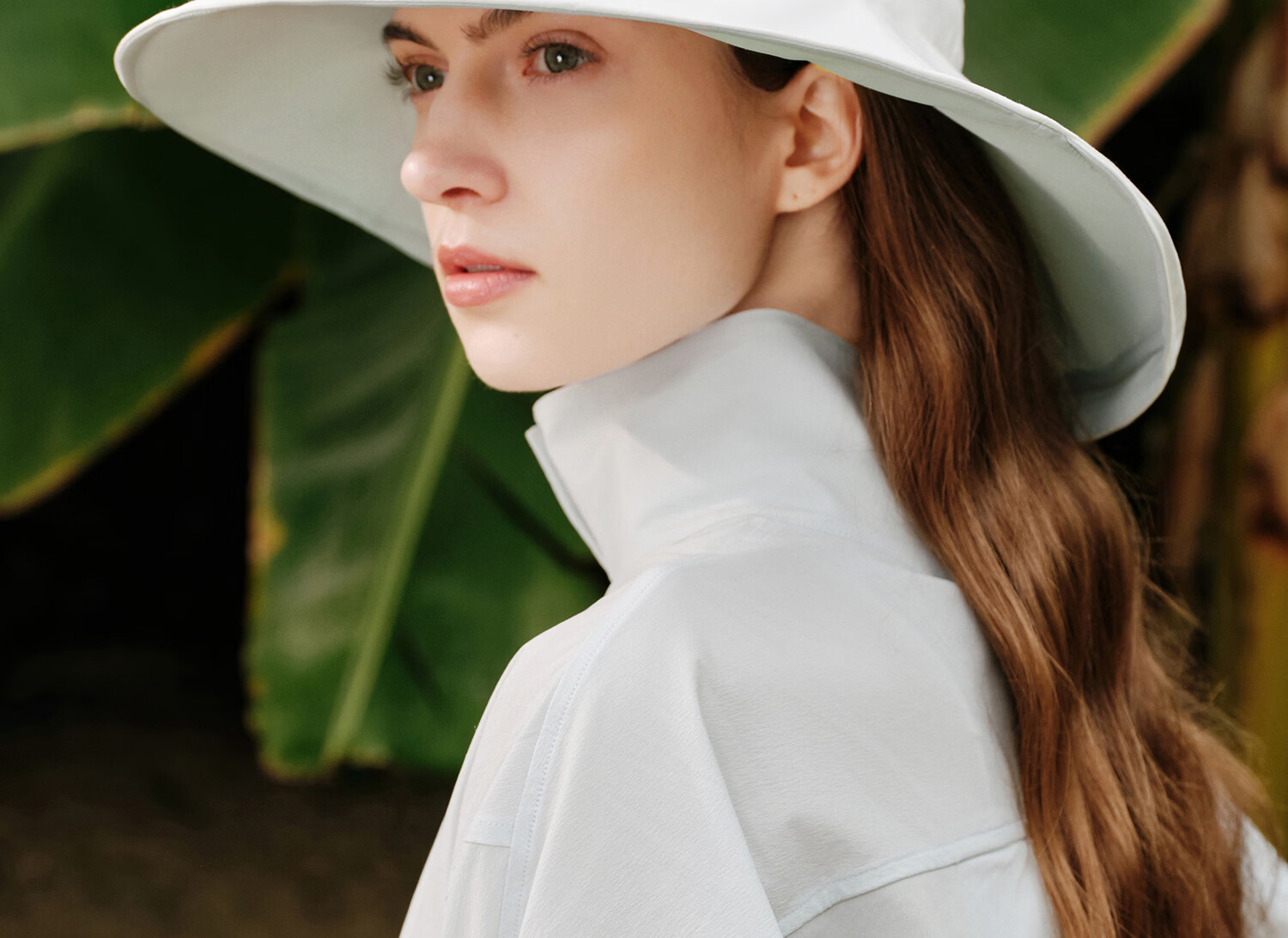 FANCET Wide Brim Sun Hat for Women Summer Reversible Cooling UV Protection Fisherman Hat Japanese Style Simple Sunshade Hat 23