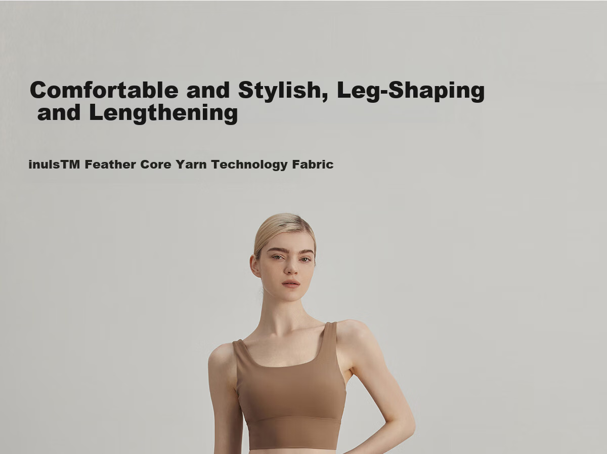 GIGT Jiji Women's High-Waist Slimming Yoga Pants Sports Leggings Daily Running Shark Skin Naked Feeling Fitness Pants 4