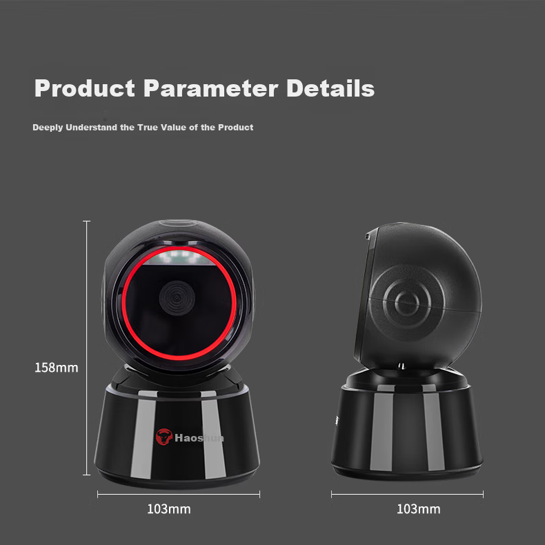 Hysoon ST20Pro 1D/2D Barcode Scanner Platform for Supermarket, Retail, Pharmacy Traceability, and Verification Screen Code Reader 10