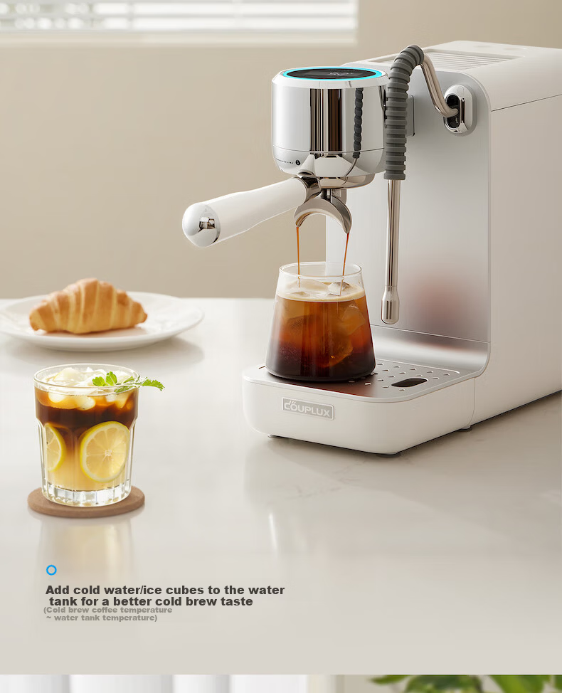 Kepura CP239 Espresso Coffee Machine Semi-Automatic Professional Home Office Small Steam Milk Frother Hot and Cold Dual Extraction 12