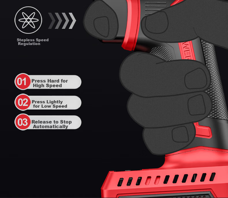 DELIXI ELECTRIC Brushless Impact Electric Wrench High Torque Cordless Lithium Battery Power Tool Rechargeable Air Gun 4.0Ah 16
