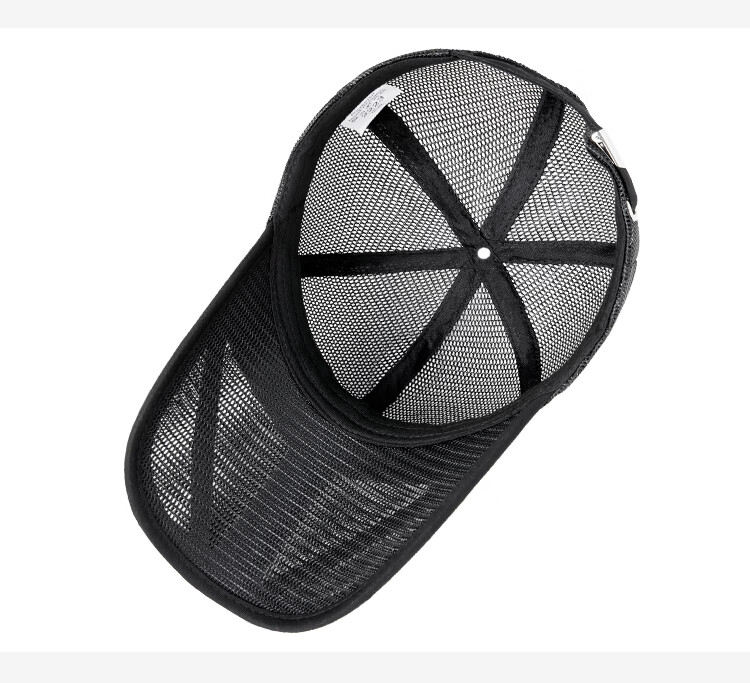 JEEP Men's Baseball Cap Summer Mesh Quick-Dry Sun Hat Unisex Visor Sports Casual Hiking Sun Hat 12