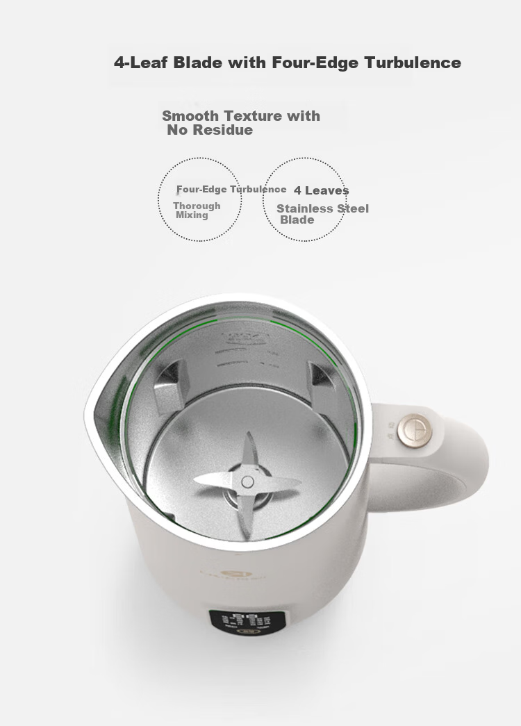 Liven Soy Milk Maker, No-Filter Blender, Home Use, 1.7L Large Capacity, Low Noise, Fully Automatic, No-Cooking, Multi-Grain Rice Paste Maker, Food Processor LLJ-D1713 11