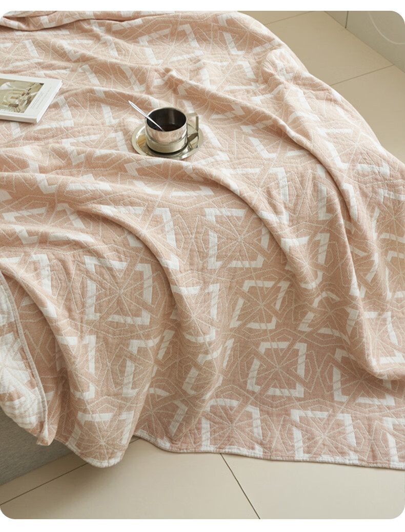 MUJI A-Class 100% Cotton Three-Layer Gauze Towel Blanket Summer Quilt Thin Blanket Air Conditioning Blanket 150x200cm 4