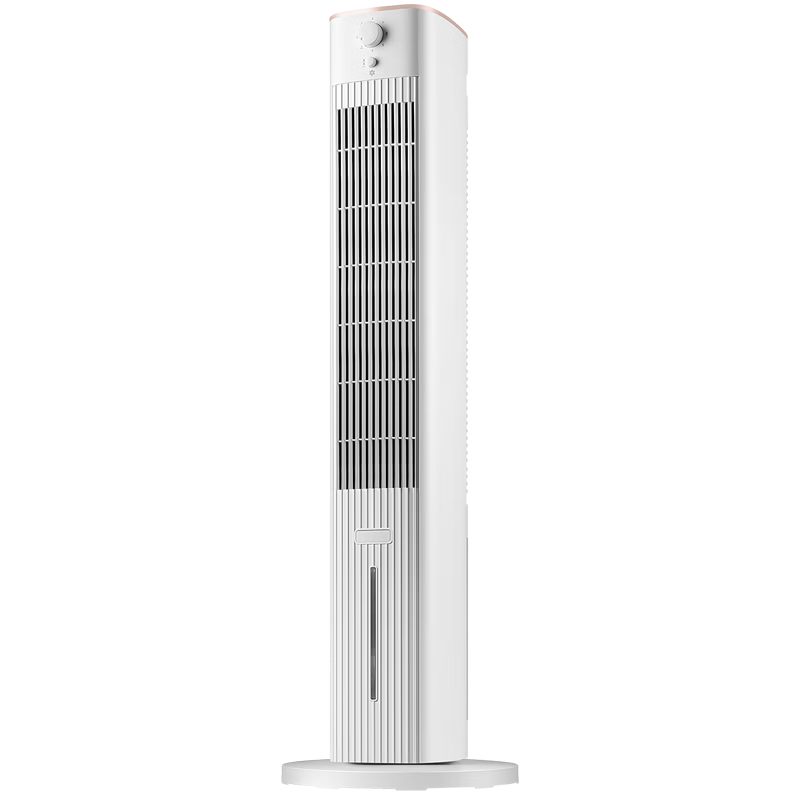 CHANGHONG Home Air Cooler Fan Cooling Fan Air Conditioner Fan Humidifier Cooling Electric Fan Standing Water Cooling Tower Fan High Wind Power Bladeless Tower Fan Portable Mini Air Conditioner FS-TJ50