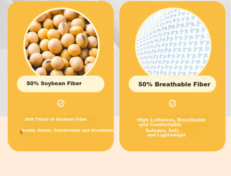 BEYOND Home Textiles A-Class Antibacterial 50% Soybean Quilt Double Extra Large Spring and Autumn Quilt Core Approx. 4.6 Jin 200*230cm 5