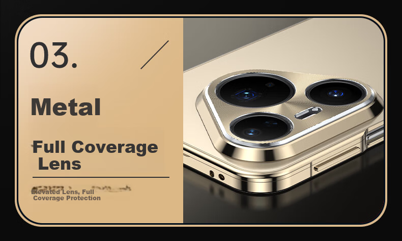 IM-CHEN Metal Magnetic Full Coverage Case for Huawei Pura80Ultra, Aluminum Alloy Lens Ring Matte Black, Unisex 4