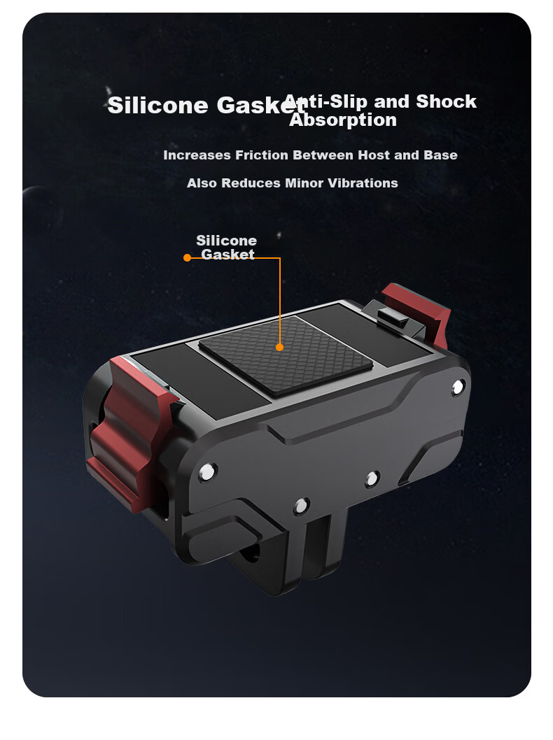 Shili Silicone Lens Cap Protective Case for DJI Action 6 Sports Camera Accessories 4