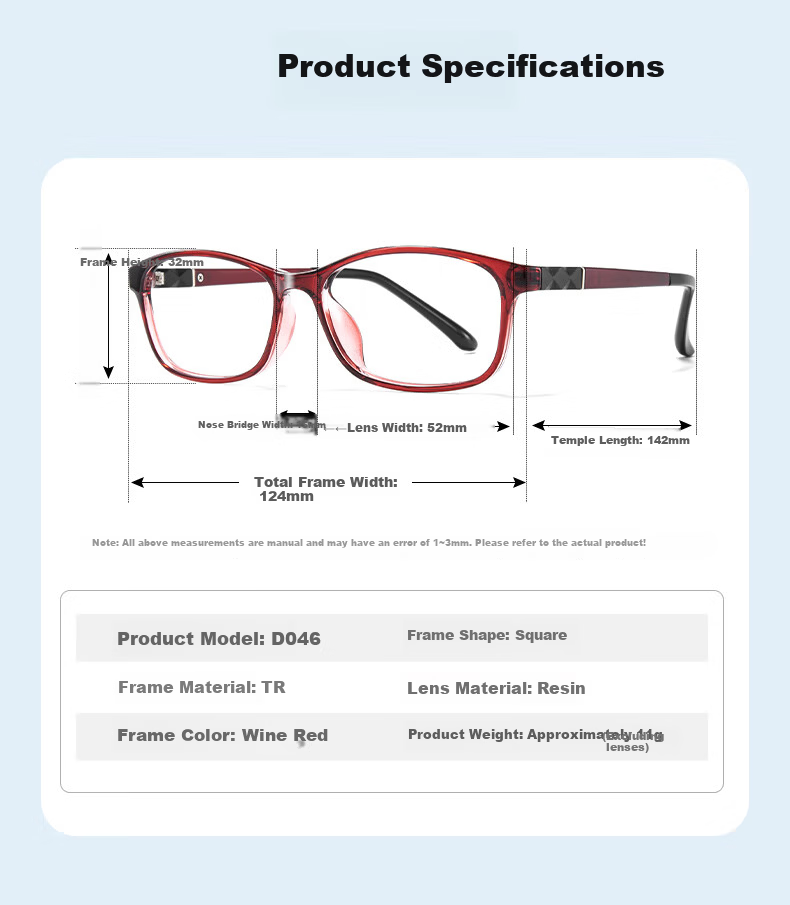 Yupintang Reading Glasses for Men And Women, Stylish Black Frame, High Definition Anti-Blue Light, Sold by JD Flagship Store, Authentic Product, 250 Degrees, Father's Day Gift 16