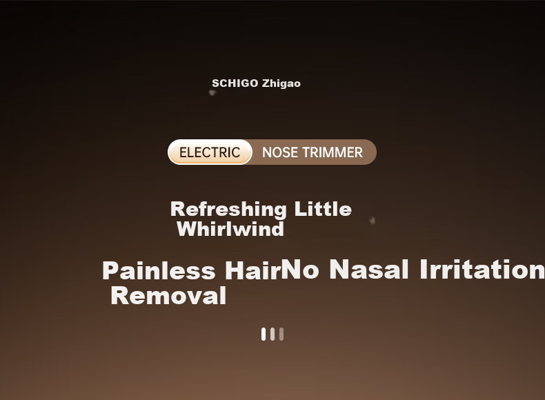 CHIGO Electric Nose Hair Trimmer for Men Portable Nose Hair Cutter Nose Hair Removal Tool Nose Hair Groomer Nose Pore Cleaner 02 1