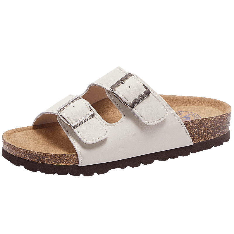 CAMEL Birkenstock Style Women's Casual Thick Sole Platform Sandals L26M700064A Beige Size 38