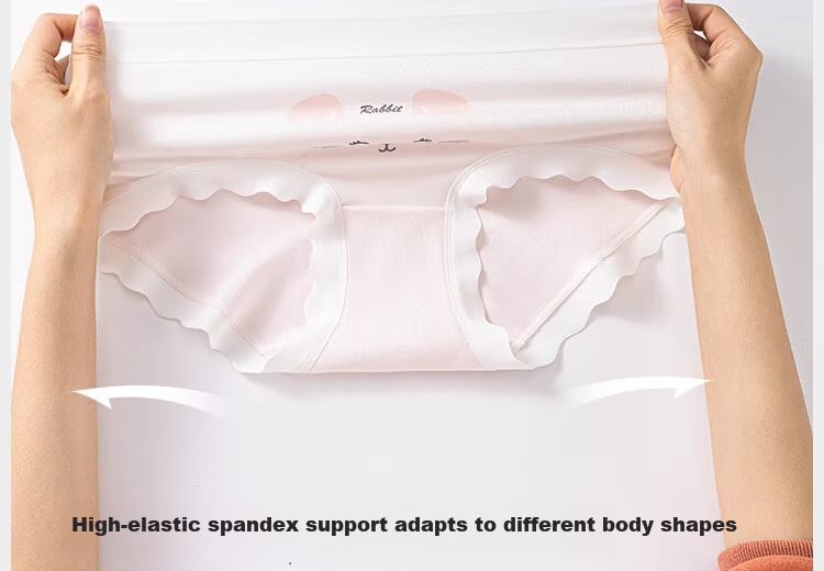 LangSha Kids Girls Modal Briefs Soft Antibacterial Breathable Seamless Underwear for Spring and Autumn 10