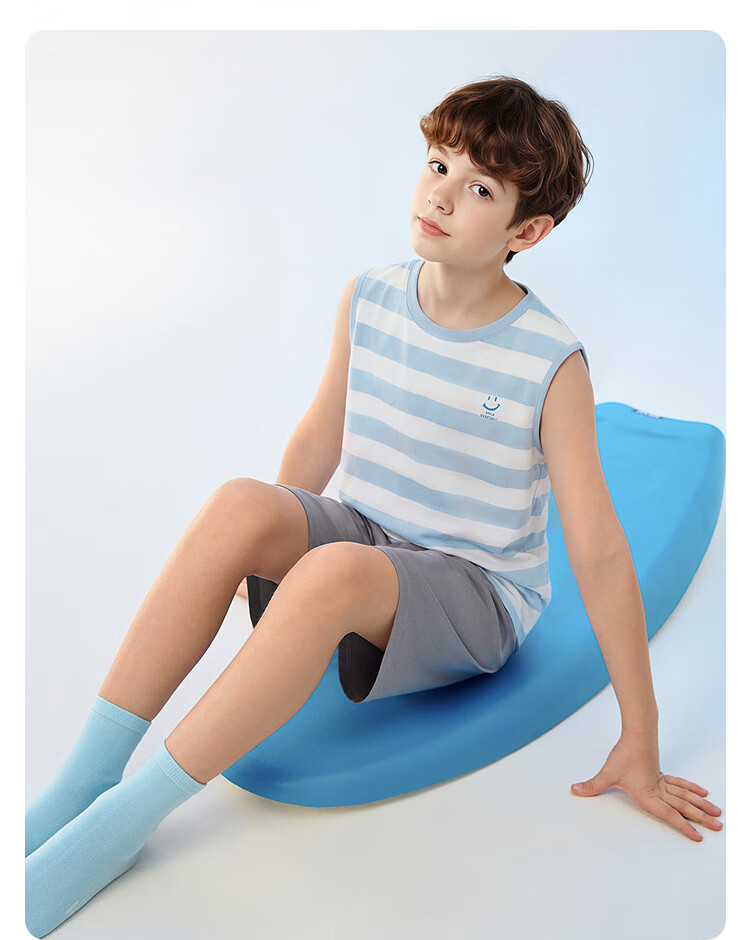 Balabala [balaOne] Children's Vest Unisex Baby Sleeveless Innerwear Top for Kids 24