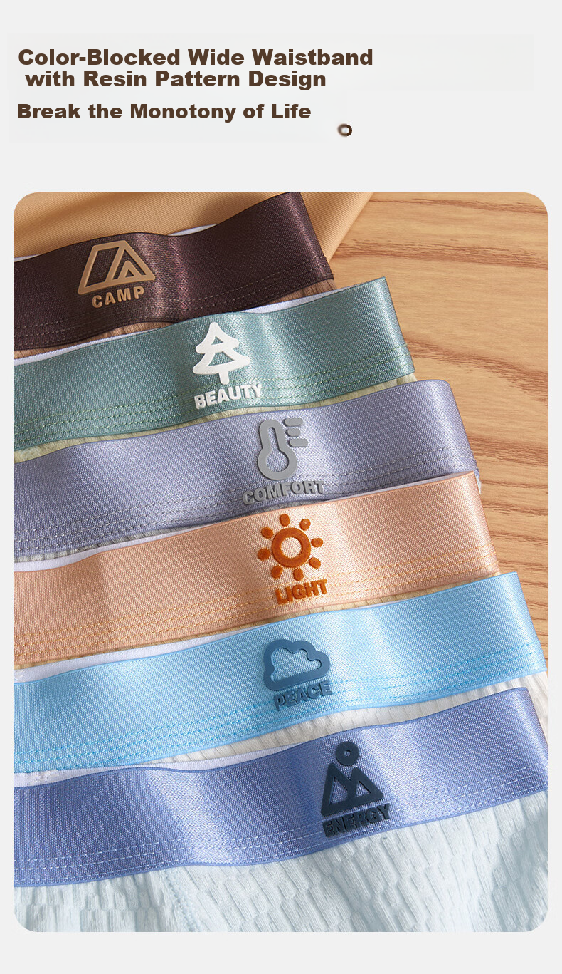 Miiow Teen Boys Pure Cotton Antibacterial Boxer Briefs for Adolescents, Students Aged 16-18, Middle and High School 3