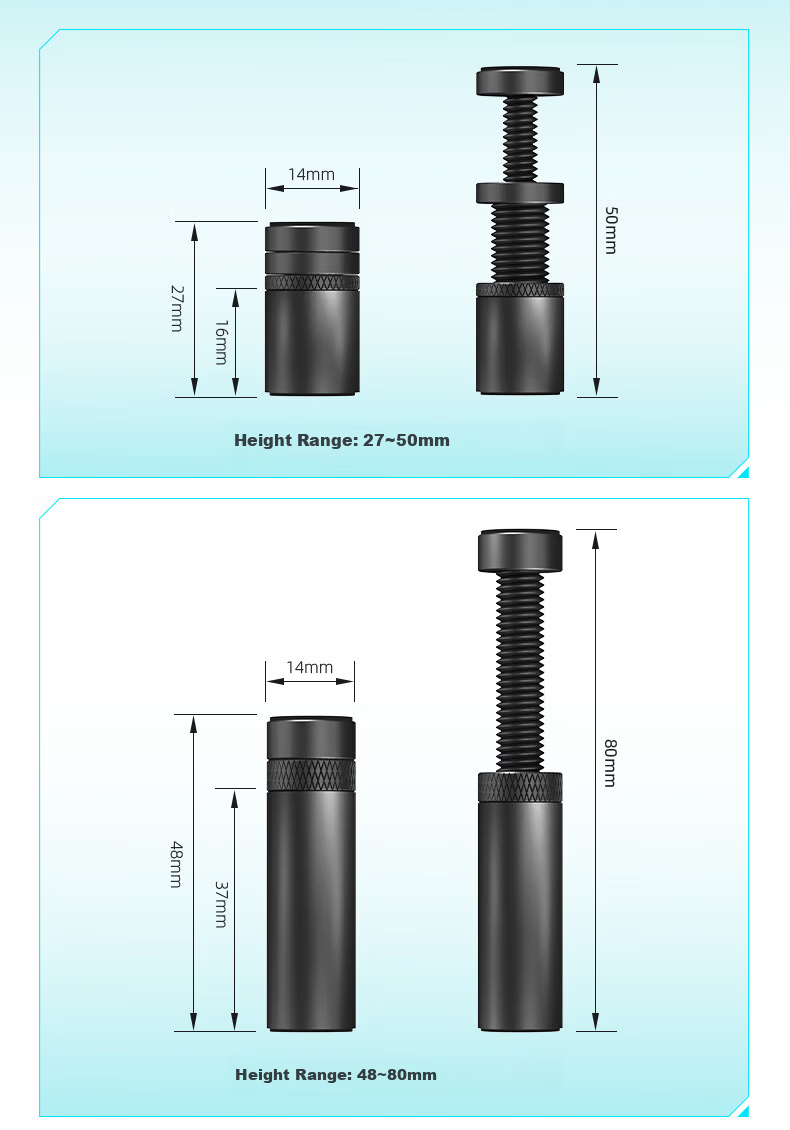 ANQULIFE Graphics Card Bracket ARGB Sync Magnetic Black Z-Shaped Jack Support Stand for Desktop PC Compatible with 40/50 Series AQ-B013 8