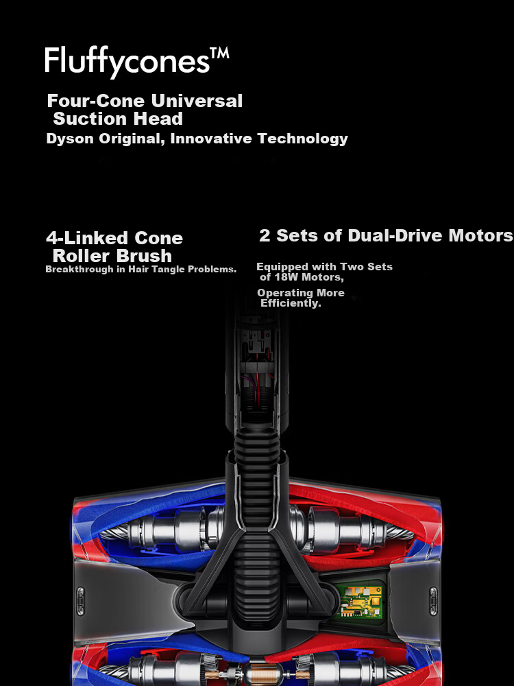 DYSON Pencilvac Pencil Vacuum Cleaner Slim Design Flexible Omni-Directional Anti-Tangle Pet Handheld Cordless Home Use 7
