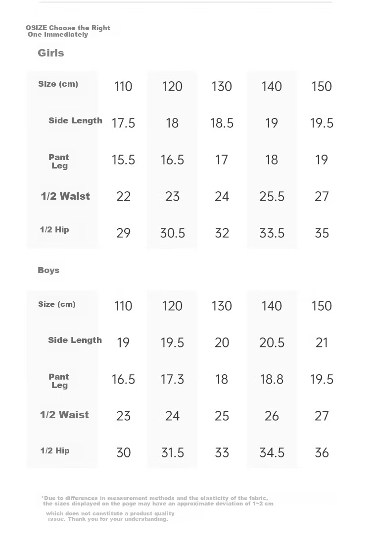 Junejunior [babylove Sub-brand] Children's Underwear 3-12 Years Boys and Girls 3D Cut Boxer Briefs Spring Summer 2-Pack 18
