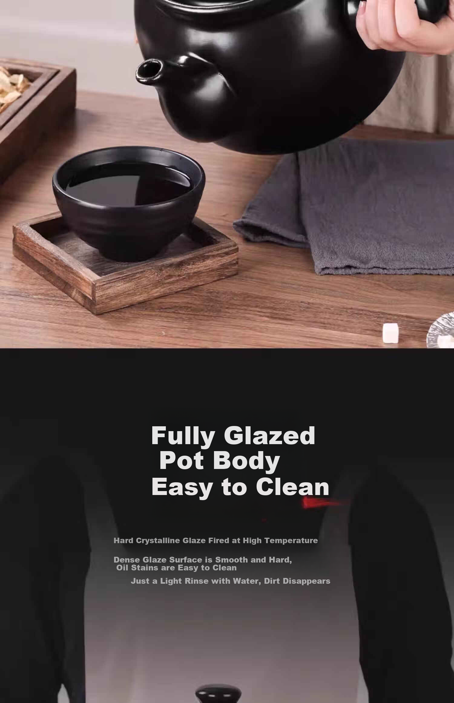 Deming Traditional Unglazed Clay Medicine Decoction Pot Herbal Medicine Boiling Pot Old-Style Herbal Medicine Cooker 7